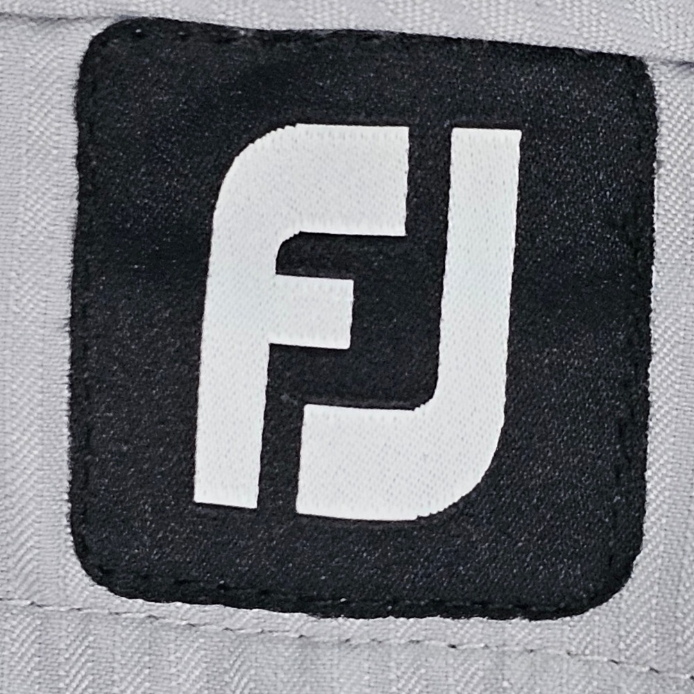 FootJoy Mens Gray Performance Golf Shorts Size 42 Flat Front FJ Logo 1112646 - Picture 5 of 10